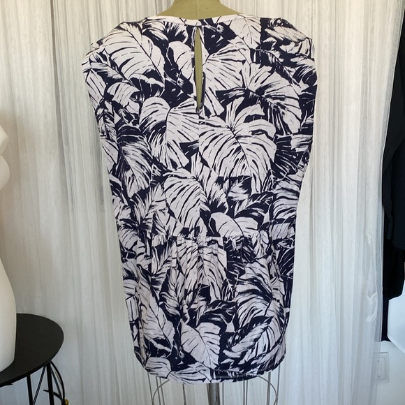 Weekend MaxMara short, boxy, summer, tropical leaves, dress/tunic! Size XS - Picture 3 of 16